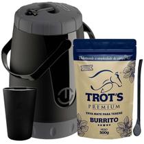 Kit Tereré Trot's Garrafa Cuia Bomba E Erva Burrito