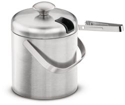 Kit Térmico Balde de Gelo Cosmos Tramontina em Aço Inox 2 Peças Kit Térmico Balde de Gelo Cosmos Tramontina em Aço Inox 2 Peças