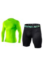 Kit Térmico de Compressão Masculino Ideal para Treino, Musculação e Corrida