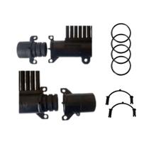 Kit Terminações para Placas de Aquecimento Solar Modelo TekSol da Marca KS Aquecedores Kit Terminações para Placas de Aquecimento Solar Modelo TekSol da Marca KS Aquecedores