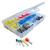 Kit Terminais Elétricos Ilhós Tubular Fios 1.5 À 10mm 325pçs Kit Terminais Elétricos Ilhós Tubular Fios 1.5 À 10mm 325pçs