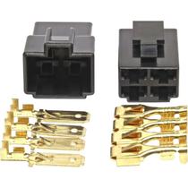 Kit Terminal Conector 4 Vias Engate Rapido C/ Trava Kit Terminal Conector 4 Vias Engate Rapido C/ Trava
