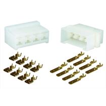 Kit terminal conector 8 vias nylon - Kit terminal conector 8 vias nylon -