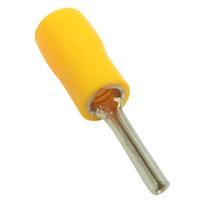 Kit Terminal Conector Elétrico Tubular Tipo Pino Agulha Pré Isolado Amarelo 4mm à 6mm Pacote Com 40 Peças Kit Terminal Conector Elétrico Tubular Tipo Pino Agulha Pré Isolado Amarelo 4mm à 6mm Pacote Com 40 Peças