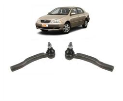Kit terminal direcao dir.esq toyota corolla 02/08 fielder 05/08 (163.5mm - m15x1.5)