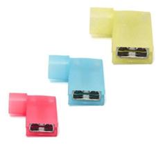 Kit Terminal Elétrico Bandeira Fêmea Isolado 0,5 A 6Mm 30Pçs Kit Terminal Elétrico Bandeira Fêmea Isolado 0,5 A 6Mm 30Pçs