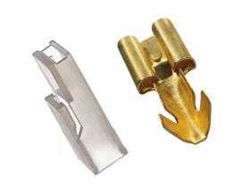 Kit Terminal Encaixe Femea 6,3mm e Capas Isolantes com Trava Kit Terminal Encaixe Femea 6,3mm e Capas Isolantes com Trava