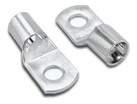 Kit Terminal Olhal Compressão 25Mm M8 Fios E Cabos - 10Pçs