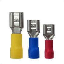 Kit Terminal Pré-Isolado Faston FDD Fêmea Lingueta
