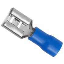 Kit Terminal Pré-Isolado Fêmea Fio 1,5/2,5mm Azul 6934 10 Unidades - CRIMPER