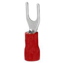 Kit Terminal Pré-Isolado Forquilha M5 Fio 0,5/1,5mm Vermelho 25 Unidades - CRIMPER Kit Terminal Pré-Isolado Forquilha M5 Fio 0,5/1,5mm Vermelho 25 Unidades - CRIMPER