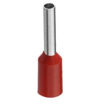 Kit Terminal Pre-Isolado Ilhos 1,0mm Vermelho TI21 50 Unidades - CRIMPER Kit Terminal Pre-Isolado Ilhos 1,0mm Vermelho TI21 50 Unidades - CRIMPER