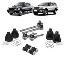 Kit Terminal S10 Blazer 2010 2011 Bieleta Coifa Suspensão