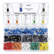 Kit Terminal Tubular Ilhós 0,5/0,75/1,0/1,5/3,5/4/6mm 800pçs