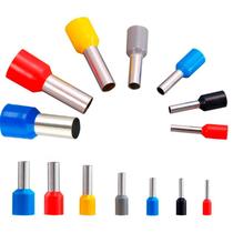 Kit Terminal Tubular Ilhós 1,0/1,5/2,5/4/6/10/16mm - 800pçs