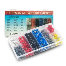 Kit Terminal Tubular Ilhós 1200un com Estojo 8 Modelos E0508 a E1012