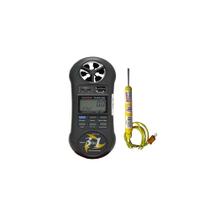 Kit Termo-higro Digital Termômetro Temperatura Anemômetro Velocidade Umidade Thar-300 Portátil Sensor Superfície S-01k