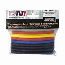 Kit Termo retrátil 6mm Contração 2:1 15 Pecas - DNI