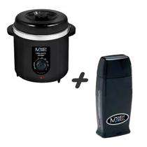 Kit Termocera 400g PRETA +Roll On PRETO MegaBell