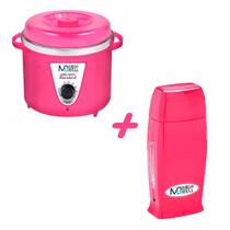Kit Termocera 700g PINK + Roll On PINK - Mega Bell
