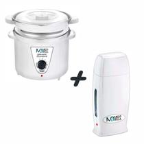 Kit Termocera BRANCA 900g REFIL + Roll on BRANCO Megabell