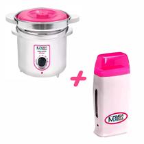 Kit Termocera REFIL 400g ROSA + Roll On ROSA Megabell Kit Termocera REFIL 400g ROSA + Roll On ROSA Megabell