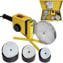Kit Termofusora Soldador De Tubo Plástico Ppr 1.500W Duplo Kit Termofusora Soldador De Tubo Plástico Ppr 1.500W Duplo