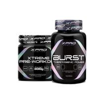 Kit Termogênico Cafeína Burst Power 60 Cáps + Xtreme Pré-Workout 300G - Xpro Nutrition