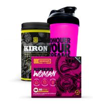 Kit Termogênico Kimera Woman + Kiron Acqua Optimization + Coqueteleira Iridium Labs Kit Termogênico Kimera Woman + Kiron Acqua Optimization + Coqueteleira Iridium Labs
