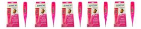 Kit Termometro Axilar Digital Rosa 5 Unidades