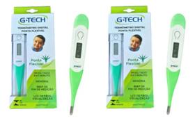Kit Termometro Axilar Digital TH 400 Verde 2 Unidades Kit Termometro Axilar Digital TH 400 Verde 2 Unidades