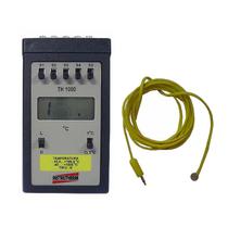 Kit Termômetro Digital -40 A 1000ºC 5 Pontos Medição Tipo K Th-1000 Portátil Com Sensor Tubulação S-09k Pastilha Cabo 2M Kit Termômetro Digital -40 A 1000ºC 5 Pontos Medição Tipo K Th-1000 Portátil Com Sensor Tubulação S-09k Pastilha Cabo 2M
