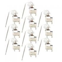 Kit Termostato Haste Longa Forno Elétrico - 10Peças Metálico Bivolt