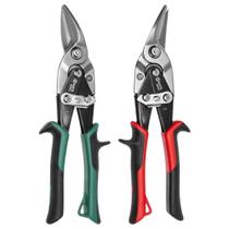 Kit Tesoura Aviacao Corte Reto E Esquerda St93101g + Corte Reto E Direita St93102g - SATA