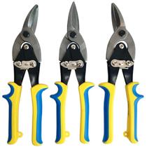 Kit Tesoura Chapa Aviação Corte Reto Esquerdo Direito 10 Pol Kit Tesoura Chapa Aviação Corte Reto Esquerdo Direito 10 Pol