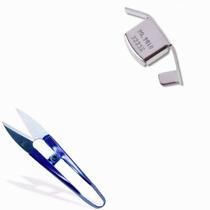 Kit Tesoura De Arremate 10,6 Cm S-701 BER Mais Guia magnetico Ima Pequeno 90102225X