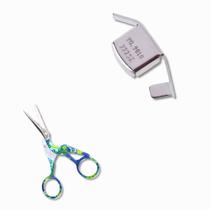 Kit Tesoura de Precisão Pássaro Azul Desenhada Resistente Mais Guia Magnético-Imã Pequeno-90102225X