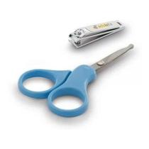 Kit Tesoura E Cortador De Unhas Infantil - Adoleta Baby