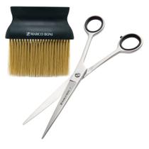 Kit Tesoura Fio Laser 7" Espanador Premium Soft Marco Boni