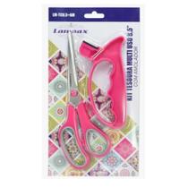 Kit Tesoura Multiuso 8.5 Com Amolador (rosa)