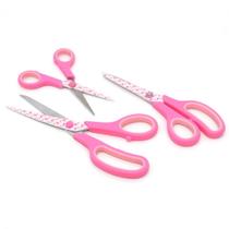 Kit Tesoura para Costura Decorada Flamingo - 3 Unidades