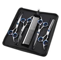 Kit Tesoura Pet De Tosa Kit De 4 Tesouras E 1 Pente 6 Poleg
