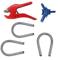 Kit Tesoura Pex + Escareador De Tubos + Mola 16, 20 e 26mm