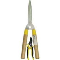 Kit Tesoura Poda 2 Peças, Preto-Amarelo