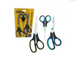 Kit Tesouras 3pçs Multiuso Inox Kit Tesouras 3pçs Multiuso Inox