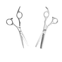 Kit Tesouras Barbeiro Cabeleireiro Profissional Corte Desfia