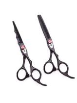 Kit Tesouras Fio Navalha + Dentada Desbaste 6.0 Polegadas