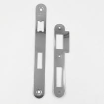 Kit Testa e Contra Testa Pado 40mm Cromada Raio Arredondado