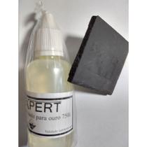 Kit Testador Ouro E Prata - Água De Toque + Pedra -garimpagem Kit de testador de ouro 18k e prata 950