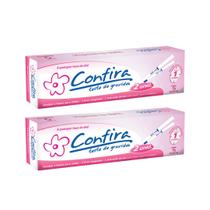 Kit Teste Gravidez Confira Tira Resultado Rápido e Preciso em 1 Minuto Embalagem Discreta